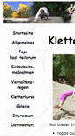 Mobile Screenshot of klettergarten-bad-heilbrunn.de